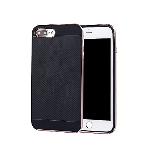 Schutzhülle für Apple iPhone 7 Plus 5.5 Zoll Schutzcover mordernes Case Hardcase (Bronze) von Lobwerk