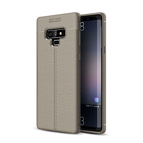 Schutzhülle für Samsung Galaxy Note 9 Hülle SM-N960 6.3 Zoll Slim Case Cover aus flexiblem TPU Grau von Lobwerk