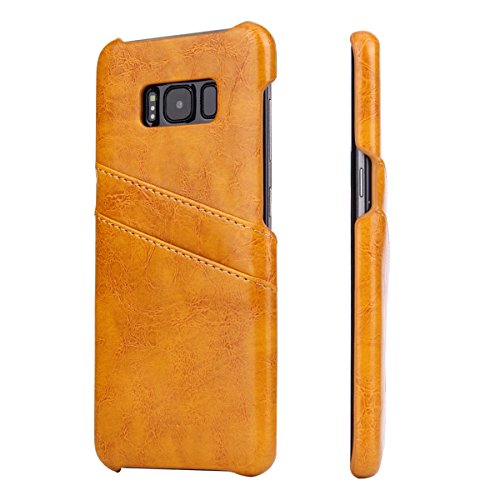 Schutzhülle für Samsung Galaxy S8 5.8 Zoll Hülle mit 2 Kartenfächern Hardcase in Leder-Optik Soft Touch Handy Case Schutzhülle für Samsung Galaxy S8 5.8 Zoll Hülle mit 2 Kartenfächern Hardcase in Leder-Optik Soft Touch Handy Case von Lobwerk