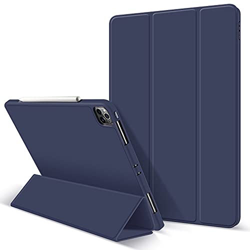 Schutztasche mit Pen Holder für Apple iPad Air 4 (4th Generation) Ipad Pro 11 2020 (4th Generation) 2020 Case Schutz Hülle Stand Etui Tasche Lila von Lobwerk