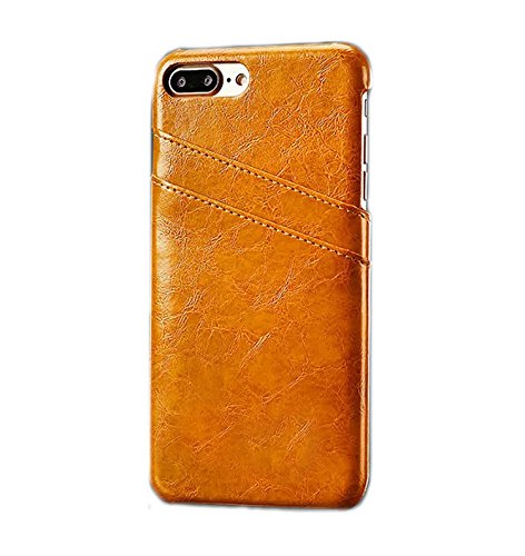 Sleeve für Apple iPhone 7 Plus/8 Plus 5.5 Zoll Hülle mit 2 Kartenfächern Hardcase in Leder-Optik Soft Touch Handy Case Sleeve für Apple iPhone 7 Plus/8 Plus 5.5 Zoll Hülle mit 2 Kartenfächern Hardcase in Leder-Optik Soft Touch Handy Case von Lobwerk