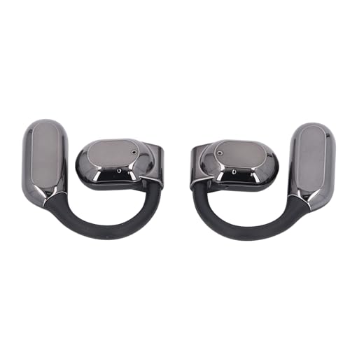 Locadence 1 Pail AI Übersetzung Ohrhörer Echtzeit, Offenes Ohr Wireless Bluetooth Ohrknospen mit Ladekoffer, Lärmstündung Über Ohrübersetzungsohrhörer für Reisegeschäft (Schwarz) von Locadence