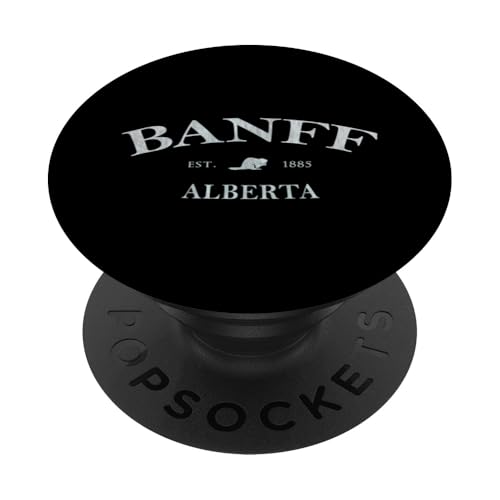 Banff Alberta Kanada | Banff National Park Kanada Print PopSockets Klebender PopGrip Banff Alberta Kanada | Banff National Park Kanada Print PopSockets Klebender PopGrip von Local Canada Apparel