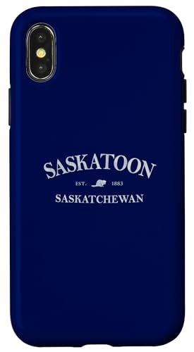 Saskatoon Saskatchewan Kanada | Saskatoon Canada Print Hülle für iPhone X/XS Saskatoon Saskatchewan Kanada | Saskatoon Canada Print Hülle für iPhone X/XS von Local Canada Apparel