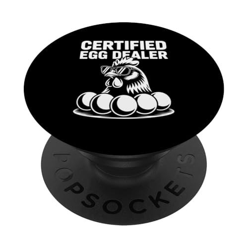 Lokaler Eierhändler PopSockets Klebender PopGrip von Local Egg Dealer Gifts for Men and Women