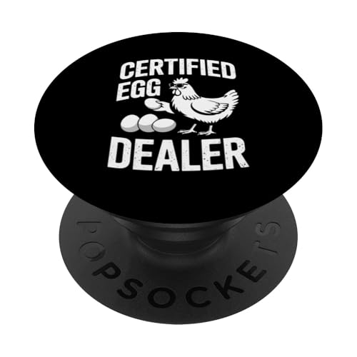 Lokaler Eierhändler PopSockets Klebender PopGrip von Local Egg Dealer Gifts for Men and Women