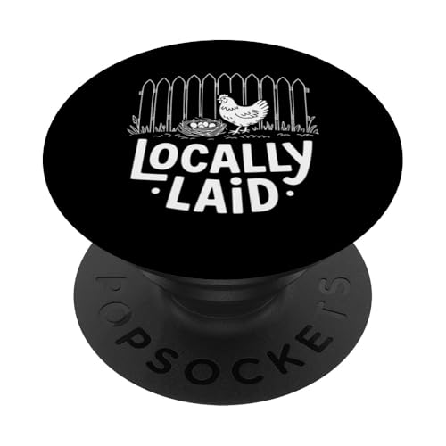 Lokaler Eierhändler PopSockets Klebender PopGrip von Local Egg Dealer Gifts for Men and Women