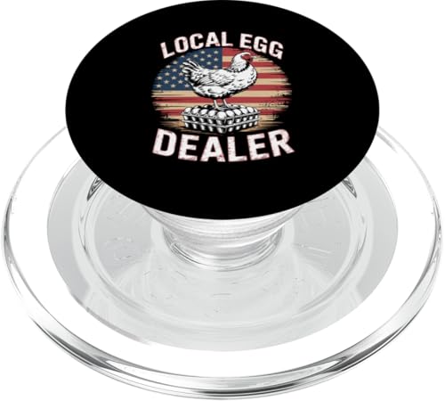 Lokaler Eierhändler PopSockets PopGrip für MagSafe von Local Egg Dealer Gifts for Men and Women