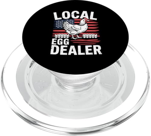Lokaler Eierhändler PopSockets PopGrip für MagSafe Lokaler Eierhändler PopSockets PopGrip für MagSafe von Local Egg Dealer Gifts for Men and Women