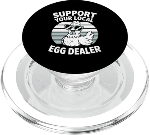 Unterstützen Sie Ihren lokalen Eierhändler PopSockets PopGrip für MagSafe von Local Egg Dealer Gifts for Men and Women