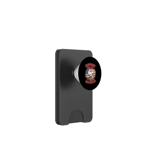 Unterstützen Sie Ihren lokalen Eierhändler PopSockets PopWallet für MagSafe von Local Egg Dealer Gifts for Men and Women