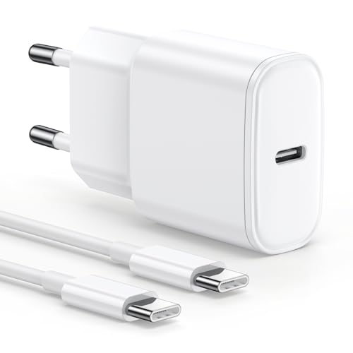 iPhone 16 Ladegerät [MFi Certified] 20W iPhone Charger Schnellladegerät mit Schnellladekabel USB C Kabel 2M für i-Phone 16 Pro Max/16 Plus/15 Pro Max/15 Plus, i-Pad/i-Pad P ro/iPad Air/iPad mini von Locatis