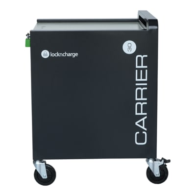 LocknCharge Carrier 30 Ladestation bis 30 Geräte, Rollwagen, schwarz von LocknCharge