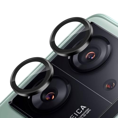 Locofun Kameraschutz für Xaiomi 13T / Xaiomi 13T Pro 5G für Panzerglas, 9H Härte Einzeln Kamera Schutzfolie, Anti-Kratzen Individuelle Ring aus Metall Linse Folie Schutzglas - Schwarz Locofun Kameraschutz für Xaiomi 13T / Xaiomi 13T Pro 5G für Panzerglas, 9H Härte Einzeln Kamera Schutzfolie, Anti-Kratzen Individuelle Ring aus Metall Linse Folie Schutzglas - Schwarz von Locofun
