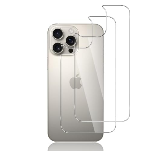 Locofun Rückseite Schutzfolie für iPhone 16 Pro 6.3", Panzer Schutz Glas 9H Härte Zurück Schutzglas, Hinten Schutzfolie HD Klar Rückseite Folie für 16 Pro - 2 Stück Locofun Rückseite Schutzfolie für iPhone 16 Pro 6.3", Panzer Schutz Glas 9H Härte Zurück Schutzglas, Hinten Schutzfolie HD Klar Rückseite Folie für 16 Pro - 2 Stück von Locofun