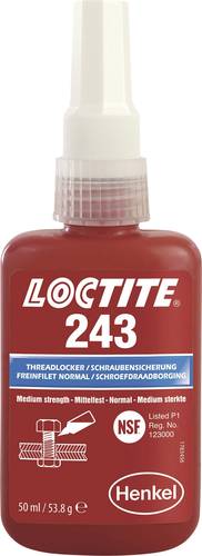 Loctite® 243 1335884 Schraubensicherung Festigkeit: mittel 50ml von Loctite®