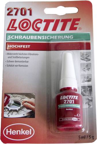 Loctite® 2701 195911 Schraubensicherung Festigkeit: hoch 5ml von Loctite®