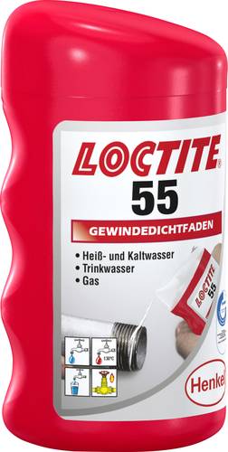 Loctite® 55 Gewindedichtfaden Herstellerfarbe Weiß 2056936 160m von Loctite®
