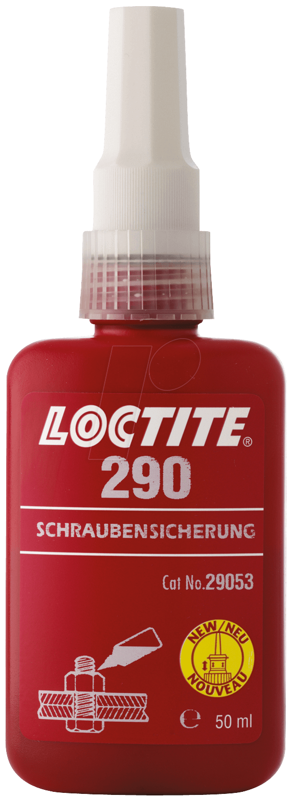 LOCTITE 290 10ML - Schraubensicherung, Lack, hochfest, grün, 10 ml von Loctite