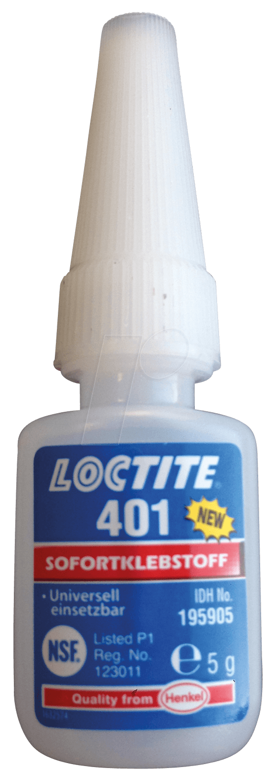 LOCTITE 401 5GR - Sekundenkleber, 5 g von Loctite