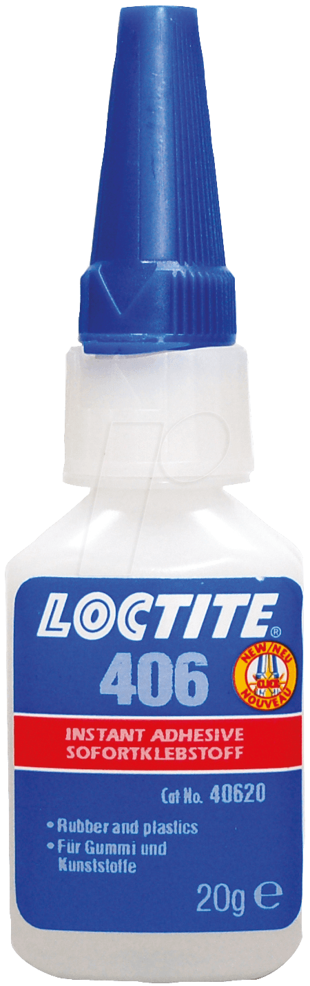 LOCTITE 406 20GR - Sofortkleber, 20 g von Loctite