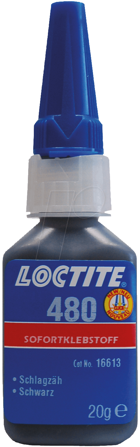 LOCTITE 480 20GR - Sofortkleber, schlagzäh, 20 g von Loctite