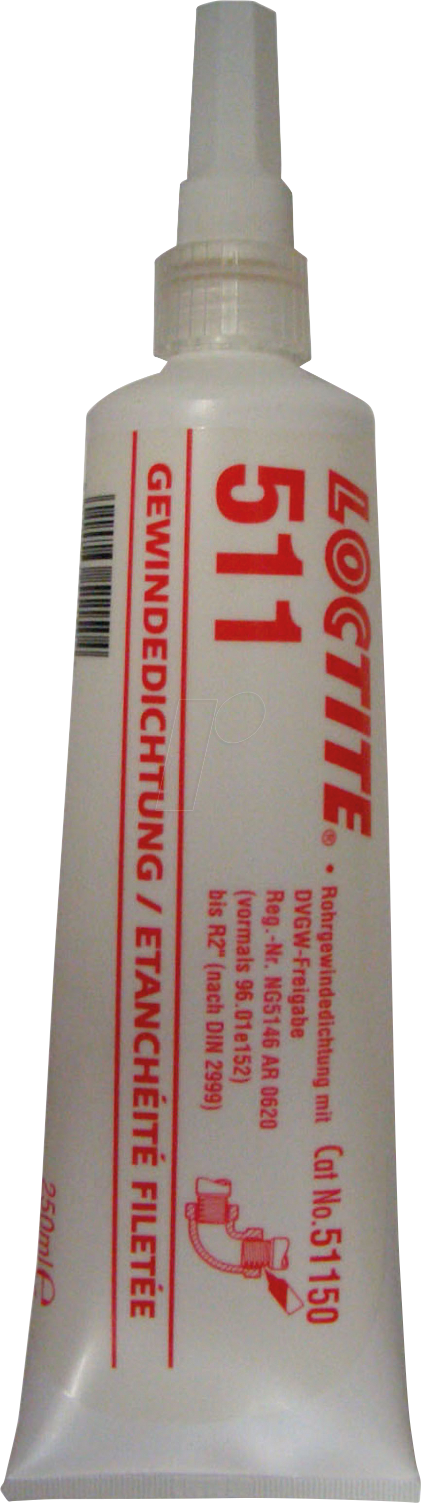 LOCTITE 511 - Gewindedichtung, niedrigfest, Tube, 50 ml von Loctite