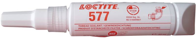 LOCTITE 577 - Gewindedichtung, mittelfest, Tube, 50 ml von Loctite