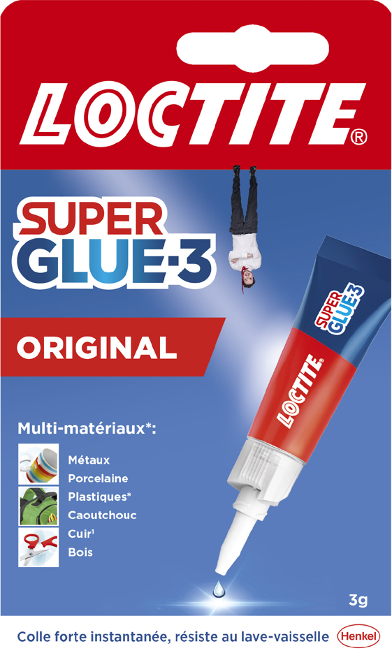 LOCTITE Sekundenkleber Super Glue 3, 3 g Tube von Loctite