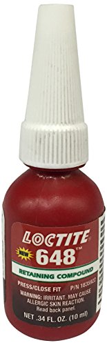 Loctite 648 442–21443 10 ml Compound, Hohe Festigkeit zu behalten und Rapid Cure, grün Farbe von Loctite