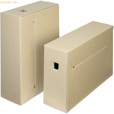 Loeffs Patent Archivschachtel City Box 30+ 3009 39,5x12x26,5cm Wellpap von Loeffs Patent