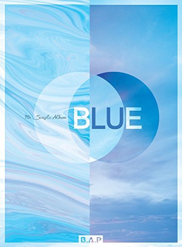 B.A.P BAP - BLUE (7th Single Album) [Random ver.] CD+Photobook+Extra Photocard Set von Loen Entertainment