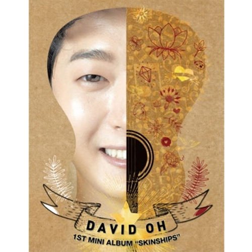 DAVID OH - [SKINSHIP] 1st Mini Album CD + Photo Booklet K-POP Sealed von Loen Entertainment