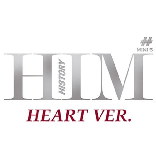 HISTORY - [HIM] 5th Mini Album HEART Ver. CD+Photo Booklet+1p Photo Card K-POP Sealed von Loen Entertainment