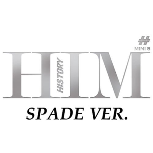 HISTORY - [HIM] 5th Mini Album SPADE Ver. CD+Photo Booklet+1p Photo Card K-POP Sealed von Loen Entertainment