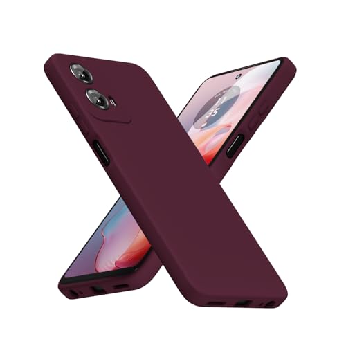 LoeoeL Schutzhülle für Motorola Moto G Power 5G 2024, Silikon, minimalistisch, ultradünn, weiches Gummi-Gel, einfarbig, mattes TPU, niedliches Design und Kamera-Abdeckung, Burgunderrot/Kastanienbraun LoeoeL Schutzhülle für Motorola Moto G Power 5G 2024, Silikon, minimalistisch, ultradünn, weiches Gummi-Gel, einfarbig, mattes TPU, niedliches Design und Kamera-Abdeckung, Burgunderrot/Kastanienbraun von LoeoeL