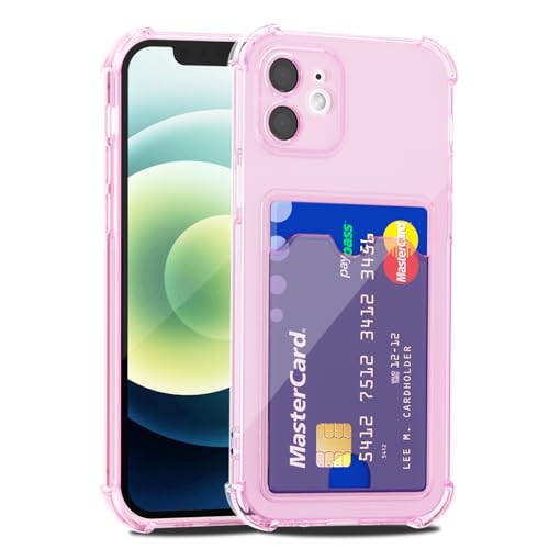 LoeoeL Schutzhülle für iPhone 12 Mini, Brieftasche, Geldbörse für Damen, dünn, schlank, transparent, mit Kartenfach, Kreditkartenfach, transparent, weiches TPU-Silikon, mit harter Kamera-Abdeckung LoeoeL Schutzhülle für iPhone 12 Mini, Brieftasche, Geldbörse für Damen, dünn, schlank, transparent, mit Kartenfach, Kreditkartenfach, transparent, weiches TPU-Silikon, mit harter Kamera-Abdeckung von LoeoeL