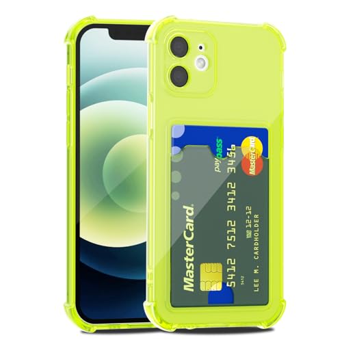 LoeoeL Schutzhülle für iPhone 12 Mini, Brieftasche, Geldbörse für Damen und Herren, dünn, dünn, transparent, mit Kartenfach, Kreditkartenfach, transparent, weiches TPU-Silikon, mit Kamera-Schutz LoeoeL Schutzhülle für iPhone 12 Mini, Brieftasche, Geldbörse für Damen und Herren, dünn, dünn, transparent, mit Kartenfach, Kreditkartenfach, transparent, weiches TPU-Silikon, mit Kamera-Schutz von LoeoeL