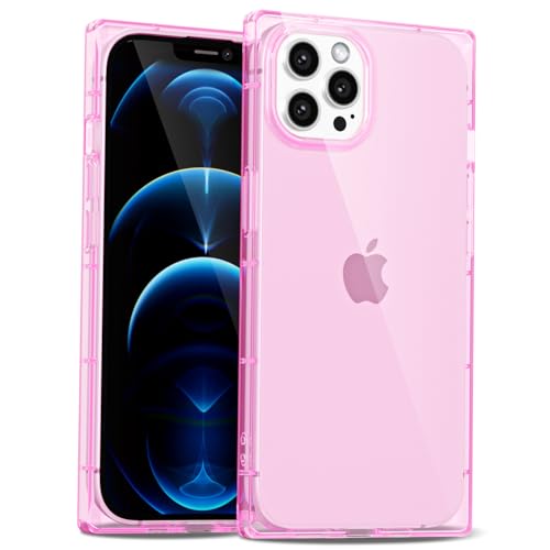 LoeoeL Schutzhülle für iPhone 12 Pro Max, transparent, S-Quadrat, rechteckig, schmal, dünn, transparent, mädchenhaft, Y2k, niedliches Design, trendiges ästhetisches Design, weiche LoeoeL Schutzhülle für iPhone 12 Pro Max, transparent, S-Quadrat, rechteckig, schmal, dünn, transparent, mädchenhaft, Y2k, niedliches Design, trendiges ästhetisches Design, weiche von LoeoeL