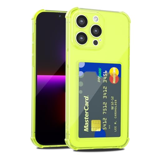 LoeoeL Schutzhülle für iPhone 13 Pro, Brieftasche, Geldbörse für Damen und Herren, dünn, dünn, transparent, mit Kartenfach, Kreditkartenfach, transparent, weiches TPU-Silikon, mit Kamera-Schutz LoeoeL Schutzhülle für iPhone 13 Pro, Brieftasche, Geldbörse für Damen und Herren, dünn, dünn, transparent, mit Kartenfach, Kreditkartenfach, transparent, weiches TPU-Silikon, mit Kamera-Schutz von LoeoeL