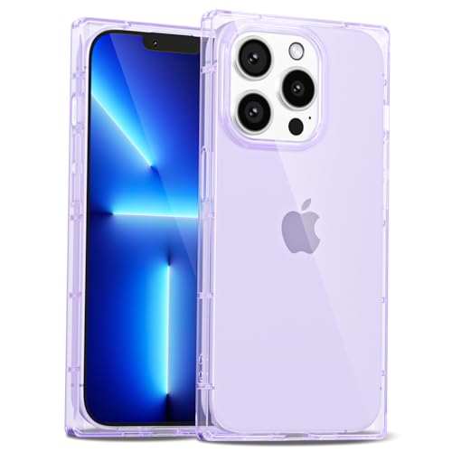LoeoeL Schutzhülle für iPhone 13 Pro Max, transparent, S-Quadrat, rechteckig, schmal, dünn, transparent, mädchenhaft, Y2k, niedliches Designer-Handyhülle für Frauen, trendiges, ästhetisches Design LoeoeL Schutzhülle für iPhone 13 Pro Max, transparent, S-Quadrat, rechteckig, schmal, dünn, transparent, mädchenhaft, Y2k, niedliches Designer-Handyhülle für Frauen, trendiges, ästhetisches Design von LoeoeL