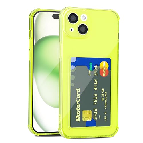 LoeoeL Schutzhülle für iPhone 15 Plus, Brieftasche, Geldbörse für Damen und Herren, dünn, dünn, transparent, mit Kartenfach, Kreditkartenfach, transparent, weiches TPU-Silikon, mit Kamera-Schutz LoeoeL Schutzhülle für iPhone 15 Plus, Brieftasche, Geldbörse für Damen und Herren, dünn, dünn, transparent, mit Kartenfach, Kreditkartenfach, transparent, weiches TPU-Silikon, mit Kamera-Schutz von LoeoeL