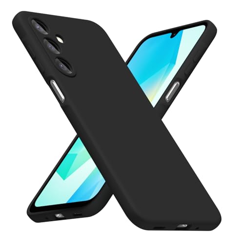 LoeoeL Silikon Hülle für Samsung Galaxy A16 5G, Ultra Dünn Slim Minimalistisch Weich Gummi Gel Matte Handyhülle für Frauen Männer, Niedliche mädchenhafte ästhetische Schutzhülle mit Kamera-Abdeckung, von LoeoeL