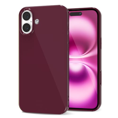 LoeoeL Silikon-Schutzhülle für iPhone 16 Plus, dünn, dünn, Fallschutz, glänzend, griffig, weiches Gummi-Gel, TPU-Stoßfänger, niedliches, trendiges, ästhetisches Design für Damen und Herren LoeoeL Silikon-Schutzhülle für iPhone 16 Plus, dünn, dünn, Fallschutz, glänzend, griffig, weiches Gummi-Gel, TPU-Stoßfänger, niedliches, trendiges, ästhetisches Design für Damen und Herren von LoeoeL