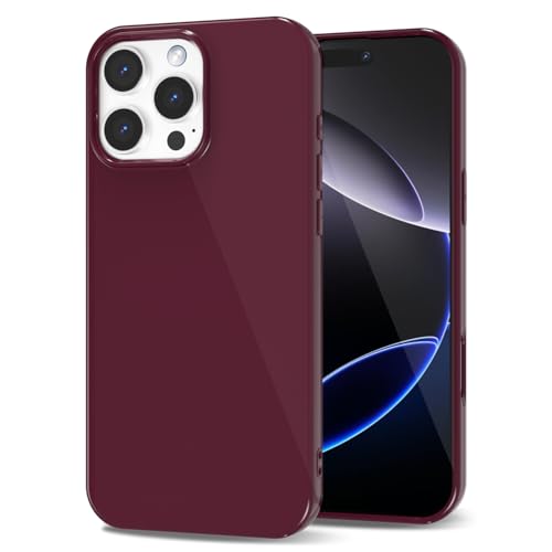LoeoeL Silikon-Schutzhülle für iPhone 16 Pro Max, dünn, dünn, Fallschutz, glänzend, griffig, weiches Gummi-Gel, TPU-Stoßfänger, niedliches, trendiges, ästhetisches Design für Damen und Herren LoeoeL Silikon-Schutzhülle für iPhone 16 Pro Max, dünn, dünn, Fallschutz, glänzend, griffig, weiches Gummi-Gel, TPU-Stoßfänger, niedliches, trendiges, ästhetisches Design für Damen und Herren von LoeoeL