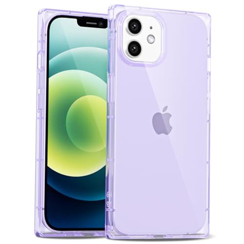 LoeoeL Transparente Schutzhülle für iPhone 12 Mini, S-Quadrat, rechteckiger Rand, schmal, dünn, transparent, mädchenhaft, Y2k, niedliches Designer-Handyhülle für Frauen, trendiges, ästhetisches Design LoeoeL Transparente Schutzhülle für iPhone 12 Mini, S-Quadrat, rechteckiger Rand, schmal, dünn, transparent, mädchenhaft, Y2k, niedliches Designer-Handyhülle für Frauen, trendiges, ästhetisches Design von LoeoeL