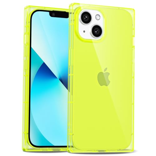LoeoeL Transparente Schutzhülle für iPhone 13 Mini, S-Quadrat, rechteckig, schmal, dünn, transparent, mädchenhaft, Y2k, niedliches Designer-Handyhülle, trendiges, ästhetisches Design, weiche LoeoeL Transparente Schutzhülle für iPhone 13 Mini, S-Quadrat, rechteckig, schmal, dünn, transparent, mädchenhaft, Y2k, niedliches Designer-Handyhülle, trendiges, ästhetisches Design, weiche von LoeoeL