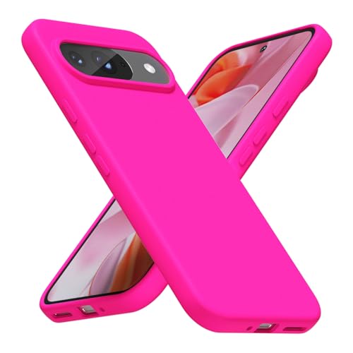 LoeoeL Ultra Slim Hülle für Google Pixel 9/9 Pro Hülle Silikon, Dünne Minimalistische Weiche Gummi-Gel-Jelly 9/9 Pro Hülle für Damen Herren, Mädchen Einfarbig Fluoreszierend Matt Kunststoffhülle, Neon LoeoeL Ultra Slim Hülle für Google Pixel 9/9 Pro Hülle Silikon, Dünne Minimalistische Weiche Gummi-Gel-Jelly 9/9 Pro Hülle für Damen Herren, Mädchen Einfarbig Fluoreszierend Matt Kunststoffhülle, Neon von LoeoeL