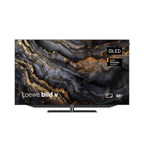 Loewe Bild v.65 dr+ Fernseher, 65 Zoll, Made in Germany, Integrierte DR+ Festplatte, UHD 4K OLED, Dolby Atmos, Zweikanal-System, Doppel-Tuner von Loewe