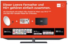 bild v.55 HD+ 139 cm (55") OLED-TV inkl. HD+ Modul basaltgrau / G von Loewe